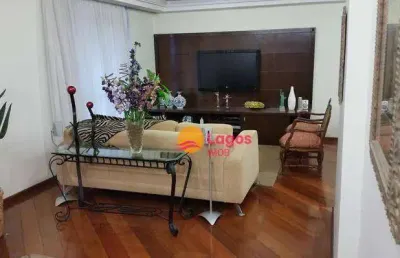 Apartamento com 3 dormitórios à venda, 215 m² por r$ 1.590.000,00 - santa rosa - niterói/rj