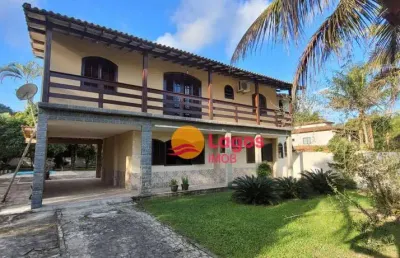 Casa com 3 quartos, sendo 1 suíte, à venda, 370 m² por r$ 650.000,00 - itaocaia valley (itaipuaçu) - maricá/rj