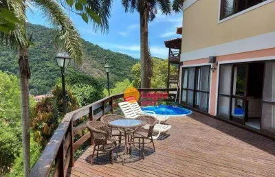 Casa com 4 dormitórios à venda, 512 m² por r$ 1.450.000,00 - itaipu - niterói/rj