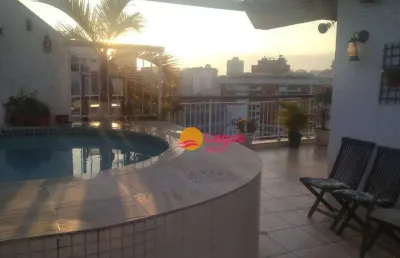 Cobertura com 3 dormitórios à venda, 170 m² por r$ 1.450.000,00 - icaraí - niterói/rj
