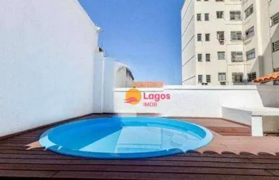 Cobertura à venda, 220 m² por r$ 1.059.000,00 - santa rosa - niterói/rj