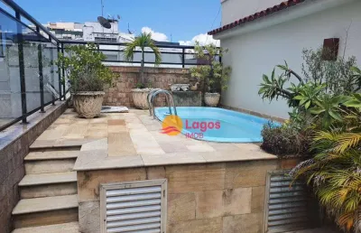 Cobertura com 2 dormitórios à venda, 170 m² por r$ 960.000,00 - icaraí - niterói/rj