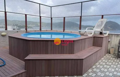 Cobertura com 3 dormitórios à venda, 205 m² por r$ 1.400.000,00 - ingá - niterói/rj