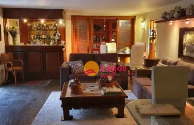 Casa com 5 dormitórios à venda, 580 m² por r$ 4.700.000,00 - são francisco - niterói/rj