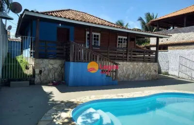 Casa com 4 dormitórios à venda, 150 m² por r$ 700.000,00 - jardim atlântico central (itaipuaçu) - maricá/rj