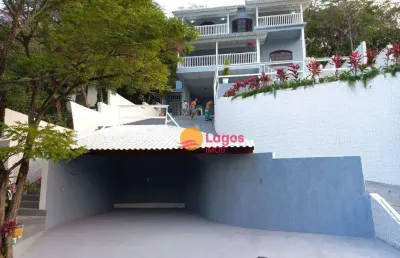 Casa com 5 dormitórios à venda, 380 m² por r$ 1.650.000,00 - itaipu - niterói/rj