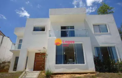 Casa com 4 dormitórios à venda, 159 m² por r$ 780.000,00 - pendotiba - niterói/rj