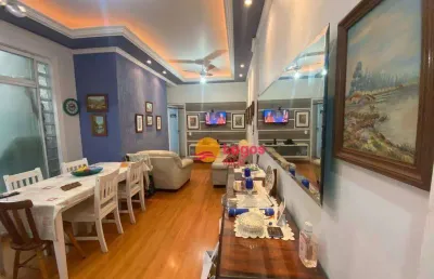 Apartamento com 3 dormitórios à venda, 106 m² por r$ 630.000,00 - são francisco - niterói/rj