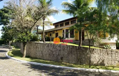 Casa com 6 dormitórios à venda, 537 m² por r$ 999.000,00 - pendotiba - niterói/rj