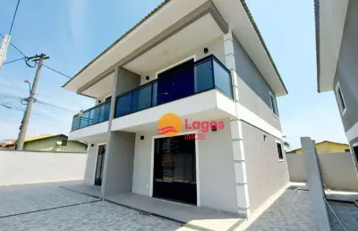 Casa com 2 dormitórios à venda, 70 m² por r$ 320.000,00 - jardim atlântico leste (itaipuaçu) - maricá/rj