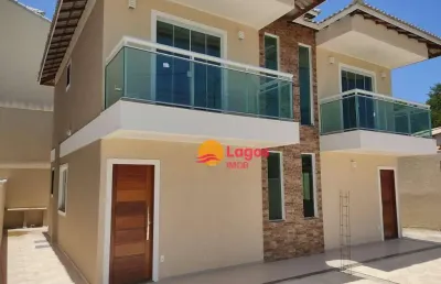 Casa à venda, 78 m² por r$ 410.000,00 - barroco (itaipuaçu) - maricá/rj