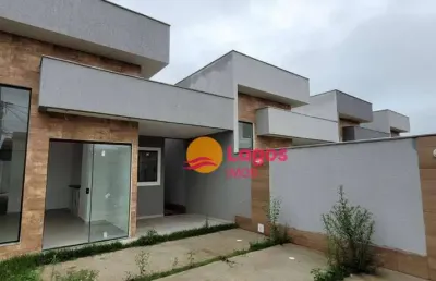 Casa com 3 dormitórios à venda, 110 m² por r$ 481.500,00 - jardim atlântico central (itaipuaçu) - maricá/rj