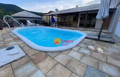 Casa com 3 dormitórios à venda, 250 m² por r$ 770.000,00 - condado de maricá - maricá/rj