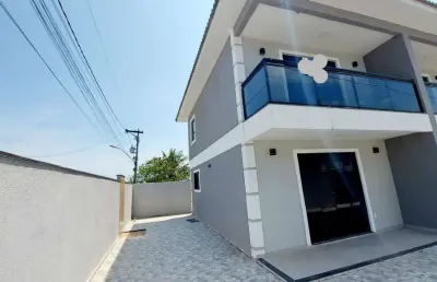 Casa com 2 dormitórios à venda, 70 m² por r$ 365.000,00 - jardim atlântico leste (itaipuaçu) - maricá/rj