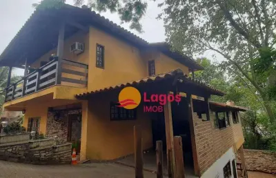 Casa com 4 dormitórios à venda, 198 m² por r$ 890.000,00 - serra grande - niterói/rj