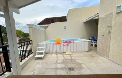 Cobertura à venda, 220 m² por r$ 1.499.000,00 - piratininga - niterói/rj