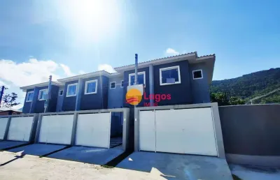 Casa com 2 dormitórios à venda, 85 m² por r$ 390.000,00 - barroco (itaipuaçu) - maricá/rj