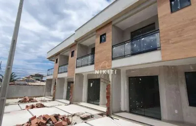 Casa à venda, 80 m² por r$ 380.000,00 - cordeirinho - maricá/rj