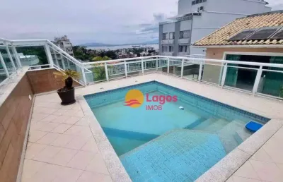 Cobertura à venda, 315 m² por r$ 1.699.000,00 - ingá - niterói/rj