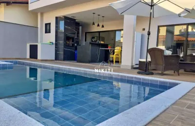 Casa com 4 dormitórios à venda, 263 m² por r$ 2.500.000,00 - itaipu - niterói/rj