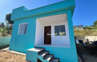 Casa com 2 dormitórios à venda, 60 m² por r$ 280.000,00 - jacaroá - maricá/rj