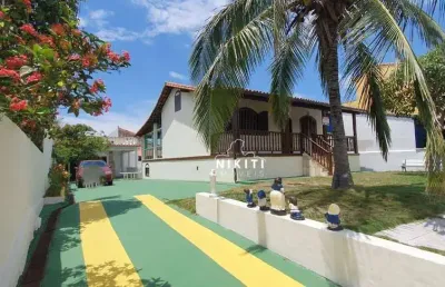 Casa com 5 dormitórios para alugar, 220 m² por r$ 6.130,00/mês - cordeirinho - maricá/rj