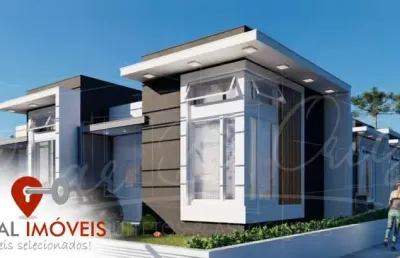Casa nova geminada com excelente padrão construtivo e fino acabamento