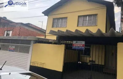 Casa com 4 dormitórios à venda, 280 m² por r$ 585.000,00 - centro - diadema/sp