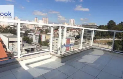 Cobertura com 3 dormitórios à venda, 90 m² por r$ 420.000,00 - centro - diadema/sp