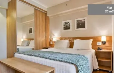 Apartamento flat mobiliado à venda vilaboin - hotel transamérica - jardim califórnia - ribeirão preto/sp