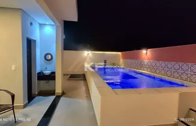 Casa em condomínio à venda com suíte e piscina -vila do golf - ribeirão preto / sp
