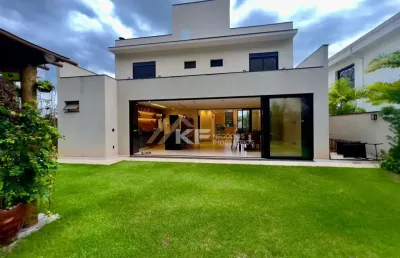 Casa sobrado à venda condomínio alphaville 4suítes em ribeirão preto - sp
