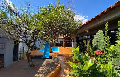 Casa com piscina e espaço gourmet, no jardim novo mundo ribeirão preto/sp