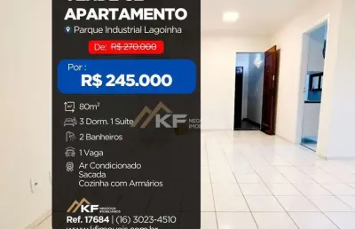Apartamento à venda no parque residencial lagoinha- ribeirão preto/sp
