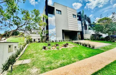 Casa  sobrado em condomínio à venda 4 suítes - alphaville 3- ribeirão preto