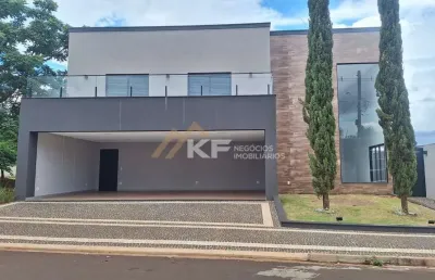Sobrado com 5 suítes em condomínio vila nova jerusalém - jardinópolis - sp
