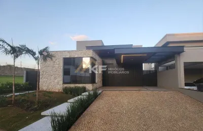Casa em condomínio á venda terras de siena- vila do golfe- ribeirão preto-sp