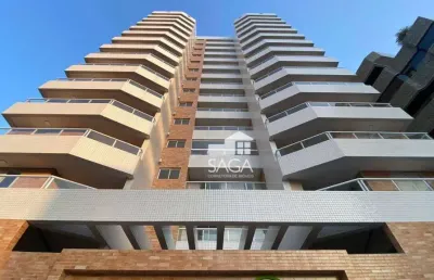 Apartamento com 1 dormitório à venda, 57 m² por r$ 433.500,00 - aviação - praia grande/sp