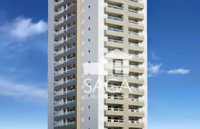 Apartamento com 1 dormitório à venda, 51 m² por r$ 492.000,00 - boqueirão - praia grande/sp