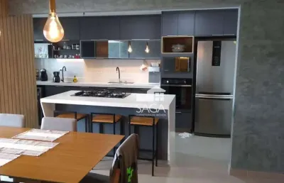 Apartamento com 3 dormitórios à venda, 117 m² por r$ 1.390.000,00 - boqueirão - praia grande/sp