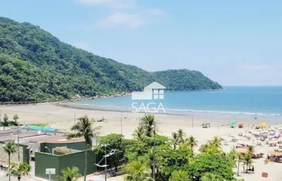 Cobertura com 4 dormitórios à venda, 318 m² por r$ 1.750.000,00 - canto do forte - praia grande/sp