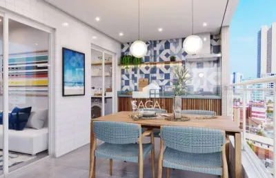 Apartamento com 2 dormitórios à venda, 81 m² por r$ 500.200,00 - mirim - praia grande/sp