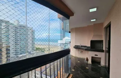 Apartamento com 4 dormitórios à venda, 136 m² por r$ 750.000,00 - aviação - praia grande/sp