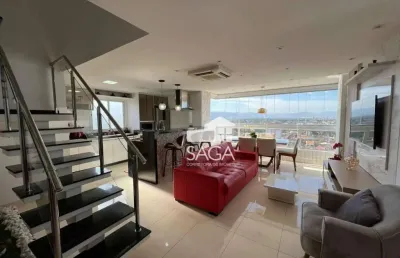 Cobertura com 3 dormitórios à venda, 143 m² por r$ 1.490.000,00 - caiçara - praia grande/sp