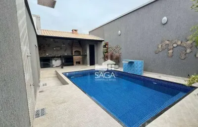 Casa com 2 dormitórios à venda, 54 m² por r$ 330.000,00 - maracanã - praia grande/sp