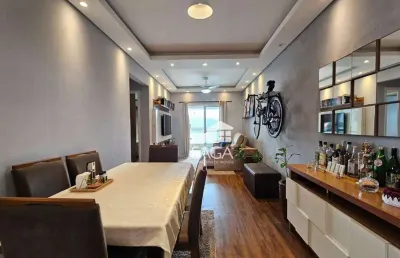 Apartamento com 2 dormitórios à venda, 80 m² por r$ 639.000,00 - canto do forte - praia grande/sp