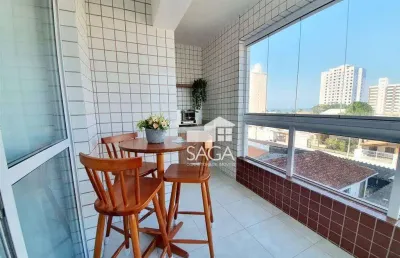 Apartamento à venda, 68 m² por r$ 340.000,00 - maracanã - praia grande/sp