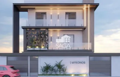 Casa com 2 dormitórios à venda, 92 m² por r$ 560.000,00 - vila guilhermina - praia grande/sp