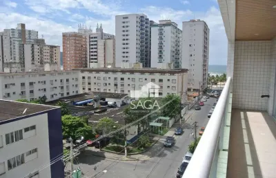 Apartamento com 3 dormitórios à venda, 118 m² por r$ 850.000,00 - vila guilhermina - praia grande/sp