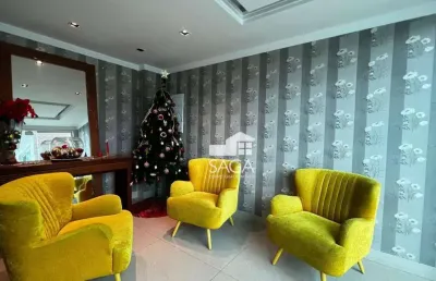Apartamento com 3 dormitórios à venda, 132 m² por r$ 720.000,00 - vila guilhermina - praia grande/sp